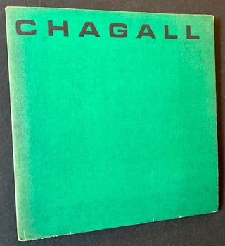 Item #21148 Chagall: A Selection of Paintings from American Museums and Private Collections
