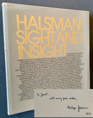 Item #21232 Halsman Sight and Insight (Designed by Herb Lubalin). Philippe Halsman