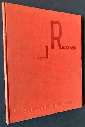 Item #21253 Russland: Die Rekonstruktion der Architektur in Der Sowjetunion. El Lissitzky