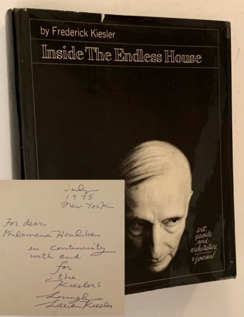 Item #21302 Inside the Endless House -- Art, People and Architecture: A Journal. Frederick Kiesler.