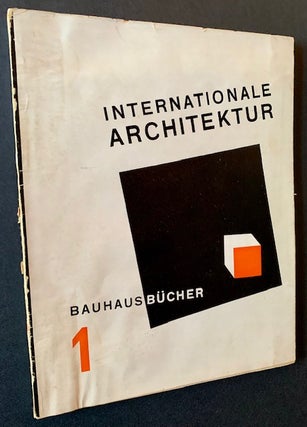 Item #21404 Internationale Architektur (Bauhaus Bucher #1). Ed Walter Gropius