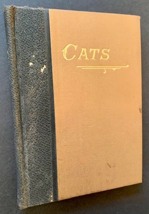 Item #21476 Cats -- How to Care for Them in Health and Treat Them When Ill. Edith K. Neel