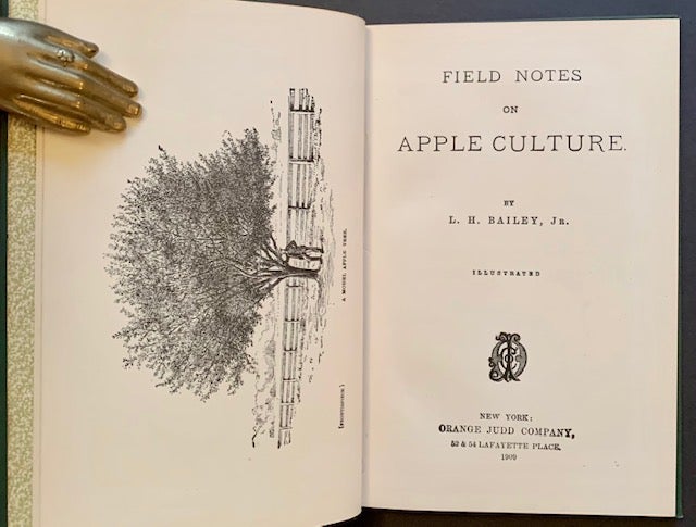 Item #21478 Field Notes on Apple Culture. L H. Bailey.