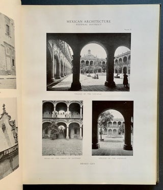 Item #21505 Mexican Architecture: Domestic, Civil & Ecclesiastical. Atlee B. Ayres