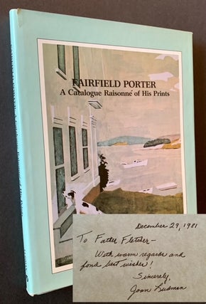 Item #21527 Fairfield Porter: A Catalogue Raisone of His Prints. Joan Ludman