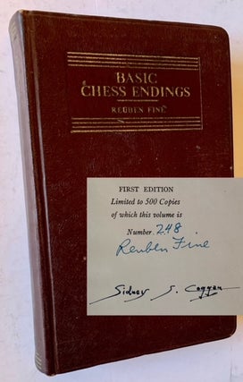 Item #21542 Basic Chess Endings (The Signed/Limited Edition). Reuben Fine