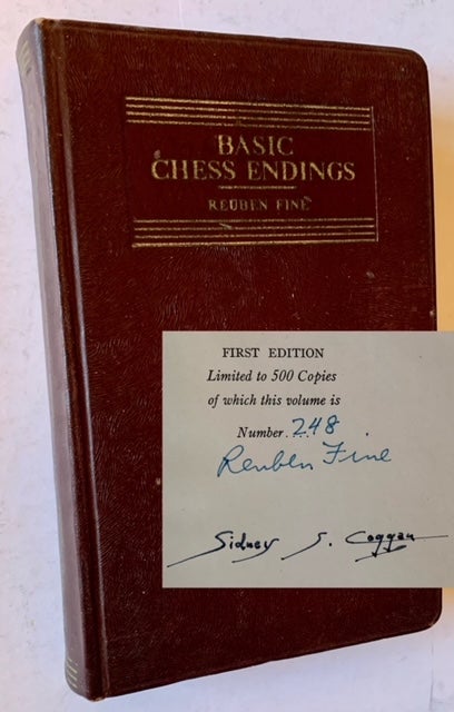 Item #21542 Basic Chess Endings (The Signed/Limited Edition). Reuben Fine.