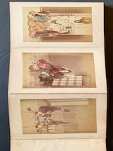 19th Century Japanese Hand-Colored Photo Album