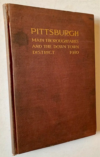 Item #21577 Pittsburgh: Main Thoroughfares and the Down Town District. A, Frederick Law Olmsted.