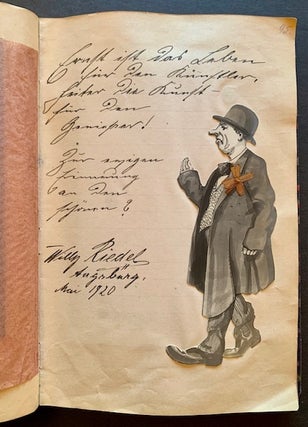 Album fur Bildnisse und Autographen Mai 1919-August 1920 ("Album of Portraits and Autographs")