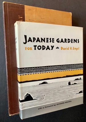 Item #21629 Japanese Gardens for Today (In the Publisher's Uncommon Slipcase). David H. Engel