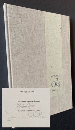Item #21652 The Odes of Horace (Book II). Horace