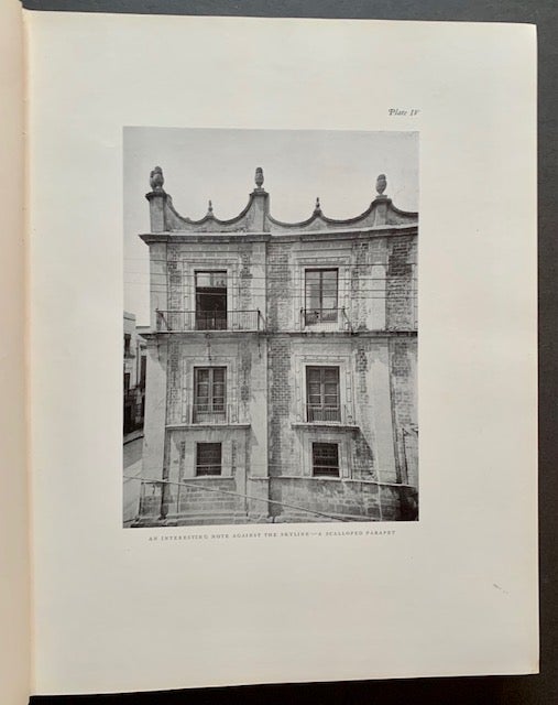 Item #21659 An Architectural Pilgrimage in Old Mexico. Alfred C. Bossom.