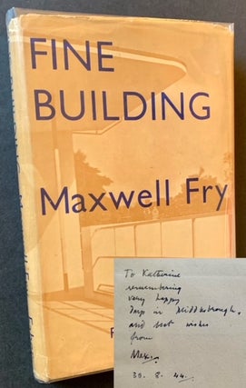 Item #21695 Fine Building. Maxwell Fry