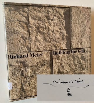 Item #21713 Building the Getty. Richard Meier