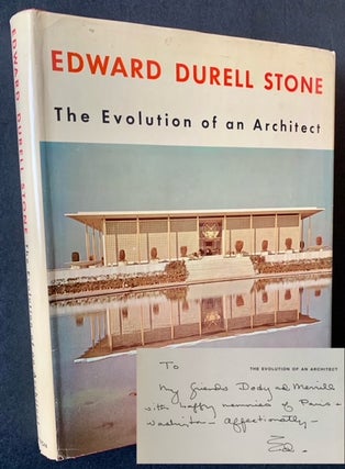 Item #21716 The Evolution of an Architect. Edward Durell Stone