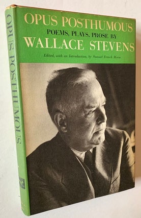 Item #21721 Opus Posthumous:. Wallace Stevens