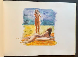 Item #21731 Scenes and Sequences: 58 Monotypes. E. L. Doctorow Eric Fischl, Text