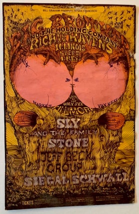 A Deep Collection of Rock Posters, Handbills and Flyers (Centered Mostly on San Francisco 1966-1971)