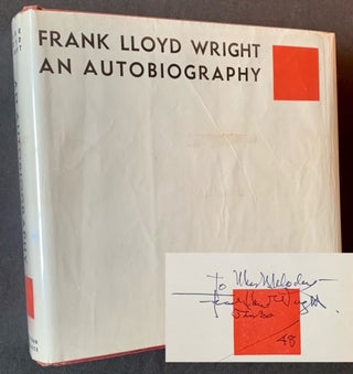 Item #21842 An Autobiography. Frank Lloyd Wright