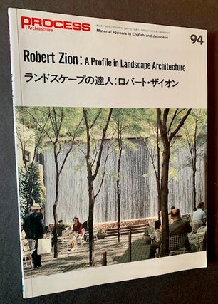 Item #21854 Process Architecture 94 -- Robert Zion: A Profile in Landscape Architecture