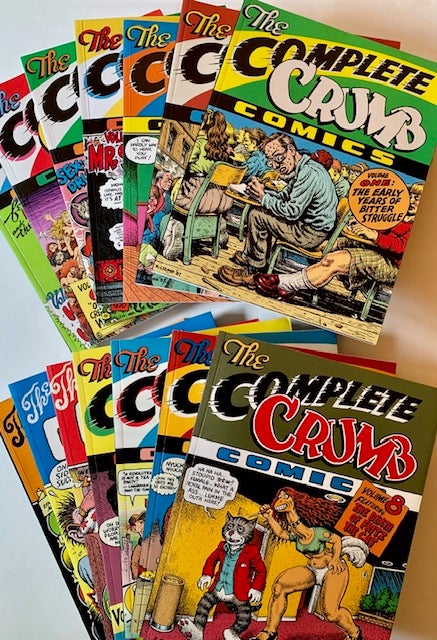 Item #21863 The Complete Crumb Comics (Vols. 1-14). R. Crumb.
