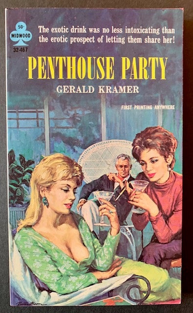 Item #21896 Penthouse Party. Gerald Kramer.
