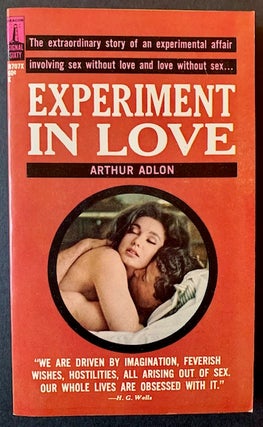 Item #21897 Experiment in Love. Arthur Adlon