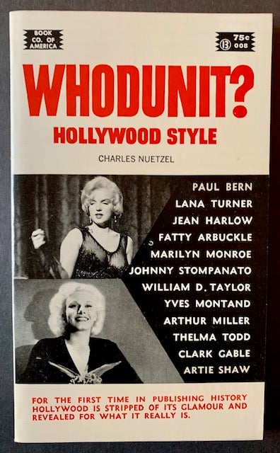 Item #21918 Whodunit? Hollywood Style. Charles Nuetzel.
