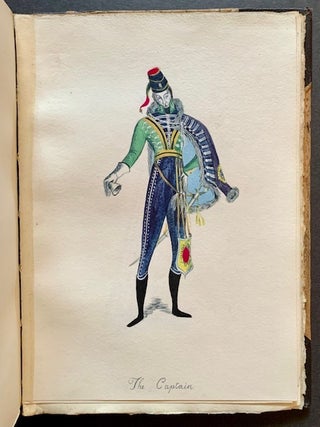 The Costume Designs and Two Sets for Eugen Onegin: A Lyric Opera in Three Acts by Peter Tchaikowski -- Libretto by Alexander Puschkin