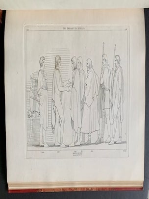 The Iliad of Homer/The Odyssey of Homer (2 Vols.) -- Engraved from the Compositions of John Flaxman R.A. Sculptor, London