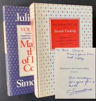 Item #22038 Mastering the Art of French Cooking (in 2 Vols. -- Both Volumes True 1st Editions,...