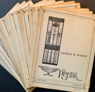 Item #22177 The Prairie School Review: The First 5 Volumes -- 18 Separate Issues. W R. Hasbrouck