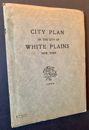 Item #22188 City Plan of the City of White Plains New York. E P. Goodrich, Robert Whitten