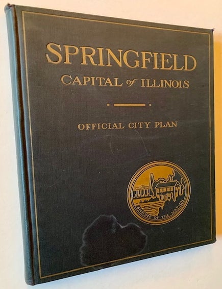 Item #22190 City Plan of the City of Springfield, Illinois. Myron Howard West.