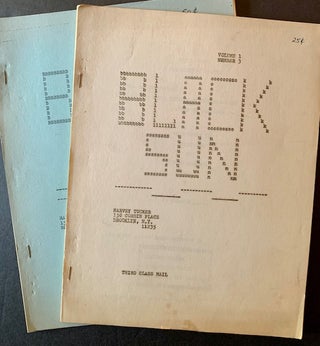 Item #22222 Black Sun (Volume 1, #3 AND Volume 1 #4). Harvey Tucker