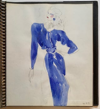 Item #22253 An Archive Showcasing the Work of New York Fashion Designer Geoffrey Beene (Including...
