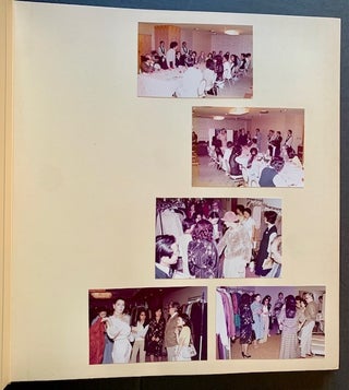 An Archive Showcasing the Work of New York Fashion Designer Geoffrey Beene (Including 2 Photo Albums and a Portfolio of Original Watercolor Sketches)
