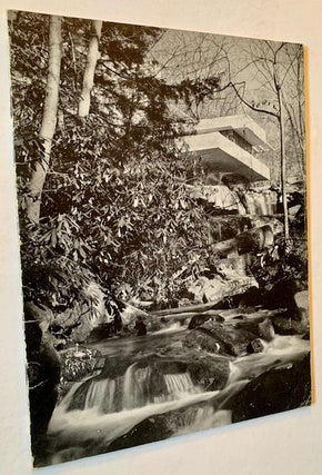 Item #22258 A New House on Bear Run Pennsylvania (Fallingwater). Frank Lloyd Wright