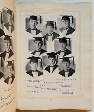 University Of Notre Dame 1926 Yearbook ("The Dome") -- Knute Rockne, George "The Gipper" Gipp, etc.