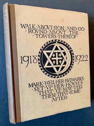 Item #22338 Jerusalem--1918-1920: Being the Records of the Pro-Jerusalem Council During the...