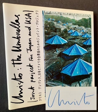 Item #22357 Christo: The Umbrellas (Joint Propject for Japan and USA). Masahiko Yanagi, Christo