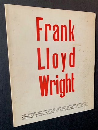 Item #22362 Frank Lloyd Wright. Henry-Russell Hitchcock