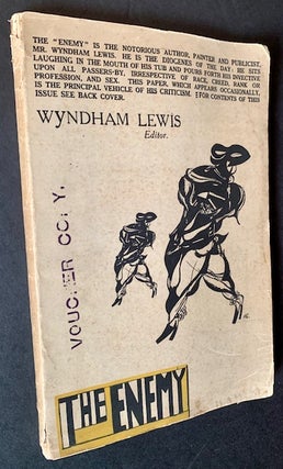 Item #22403 The Enemy: A Review of Art and Literature (No. 3) -- A Voucher Copy. Ed Wyndham Lewis