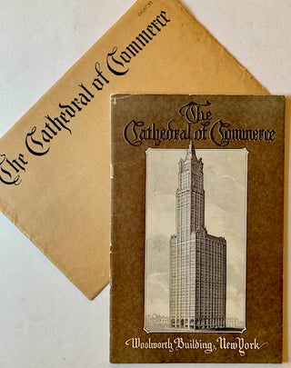 Item #22505 The Cathedral of Commerce: Woolworth Building, New York (In the Publisher's Rare...