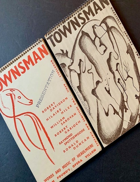 Item #22526 Townsman: A Quarterly (Issues #1 And #2). Ronald Duncan.