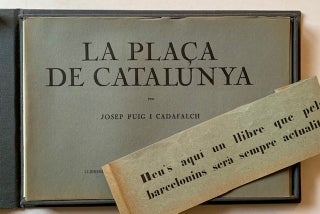 Item #22564 La Placa de Catalunya. Josep Puig I. Cadafalch