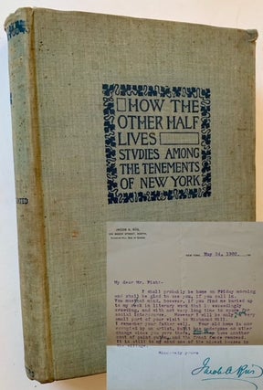Item #22607 How the Other Half Lives (With a Tipped-In Jacob Riis TLS). Jacob Riis