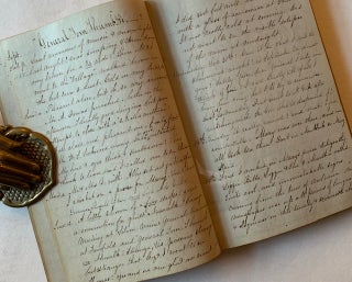 Item #22695 Norwalk, CT Resident Mary Elizabeth Stuart 19th Century Diary. Mary Elizabeth Stuart