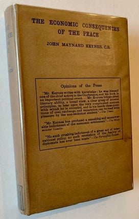 Item #22745 The Economic Consequences of the Peace (In a Sharp Dustjacket). John Maynard Keynes
